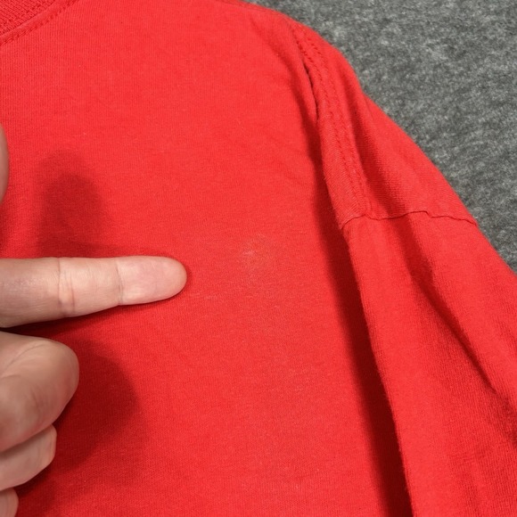 VTG University of Georgia Bulldogs Shirt Mens L Long Sleeve center swoosh Y2K - Picture 13 of 14